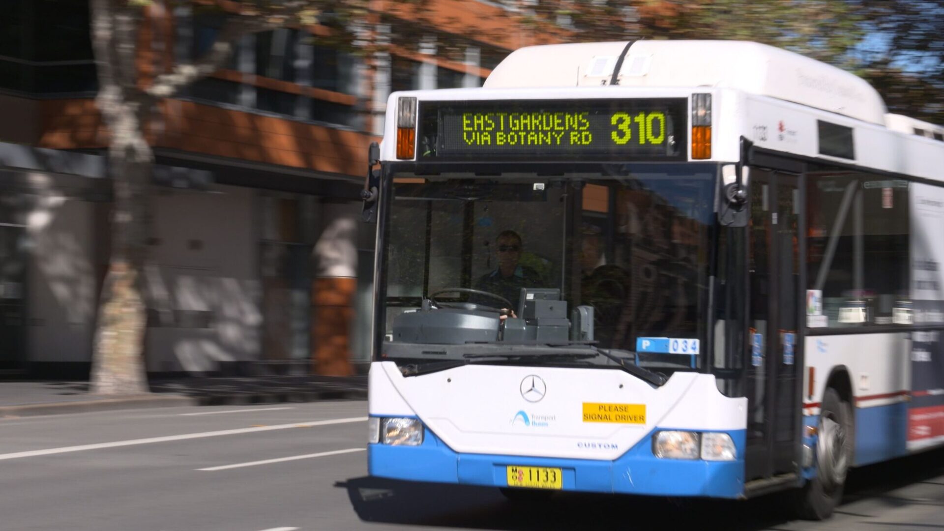 Öffentlicher Bus in New South Wales, Australien