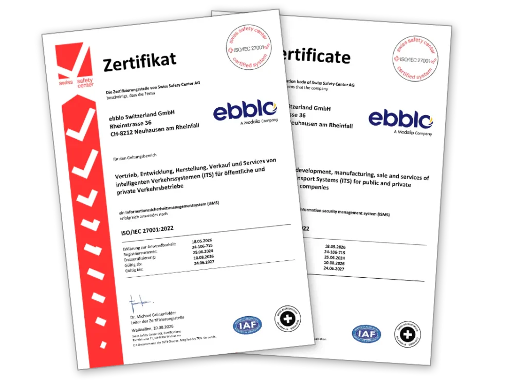 ISO 27001 Certificate